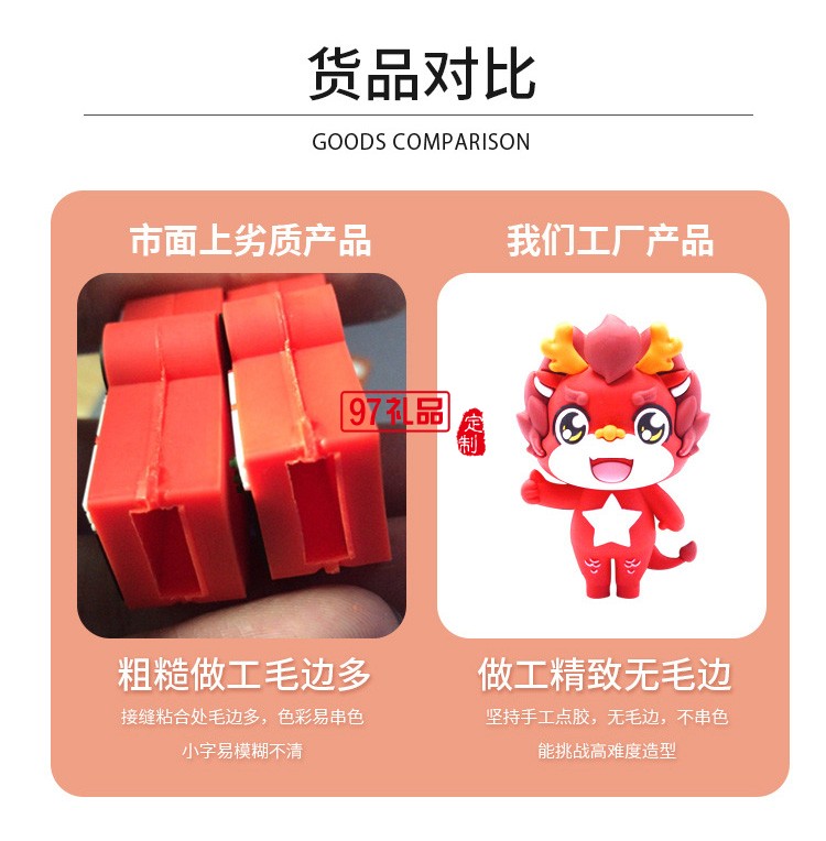 PVC軟件3D開(kāi)模U盤 企業(yè)集團(tuán)IP形象定制專版