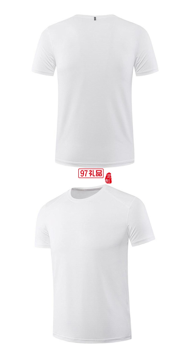 定制廣告衫新款200g冰絲速干圓領(lǐng)運(yùn)動團(tuán)隊服飾可定制