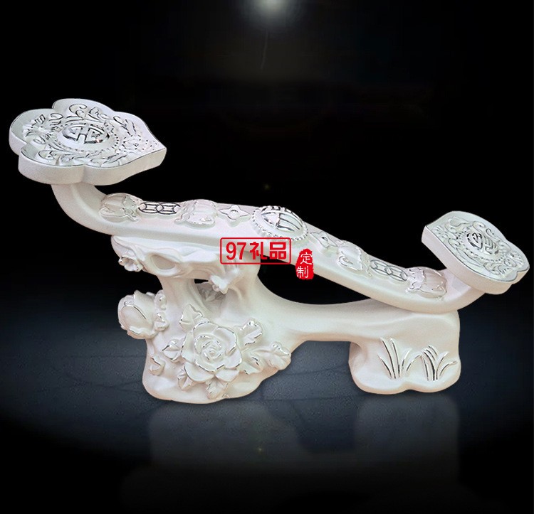 富貴如意純銀999保險(xiǎn)銀行公司開(kāi)業(yè)周年活動(dòng)擺件