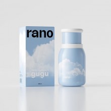 樂(lè)序rano高顏值陶瓷內(nèi)膽便捷水杯咖啡保冷杯隨行云朵杯 