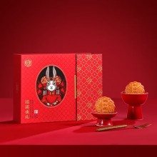 傳統(tǒng)五仁中秋節(jié)商務送禮團購福利 稻香村團圓佳禮600g【12餅6味】
