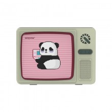熊貓電視復古藍牙小音箱HIFI級音效續(xù)航時間長小巧便攜情人節(jié)生日禮物